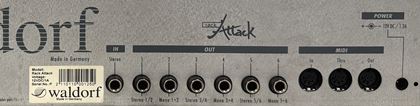 Waldorf-Rack Attack Percussion Synthesizer